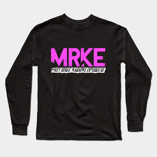 MRKE Logo Design Long Sleeve T-Shirt by mrke